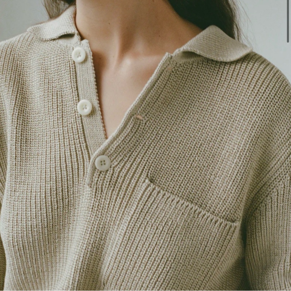 Shaina Mote - Saatchi Sweater - Greige - Size Small - Picture 6 of 14